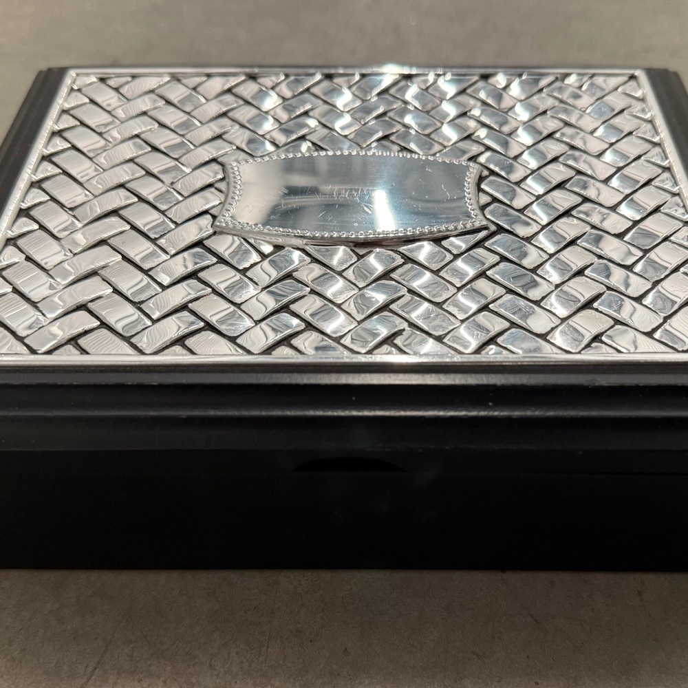 Vintage Godinger Silver Jewelry Box